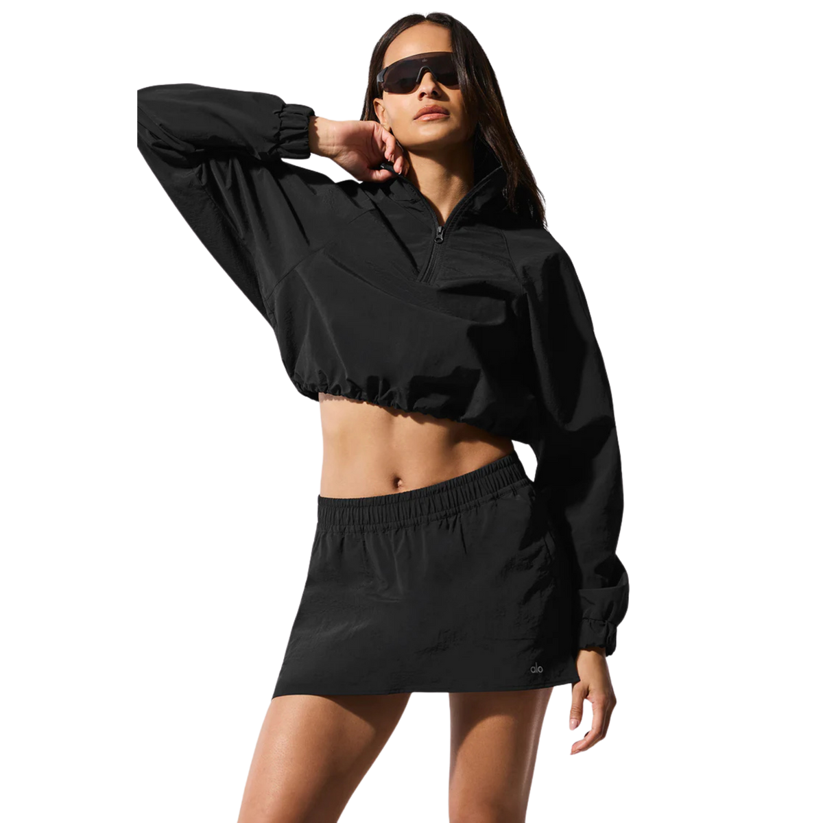 Cropped 1/4 Zip Alumni Pullover
